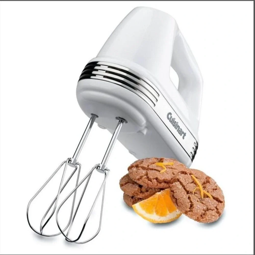 Cuisinart Power Performance White Hand Mixer 5 Speed NEW IN BOX